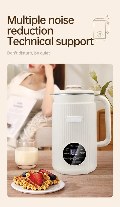220V/110V  Multifunctional Electric Soybean Milk Machine Food Blender Automatic Fruit Juice Maker Water Boiling Kettl Soy