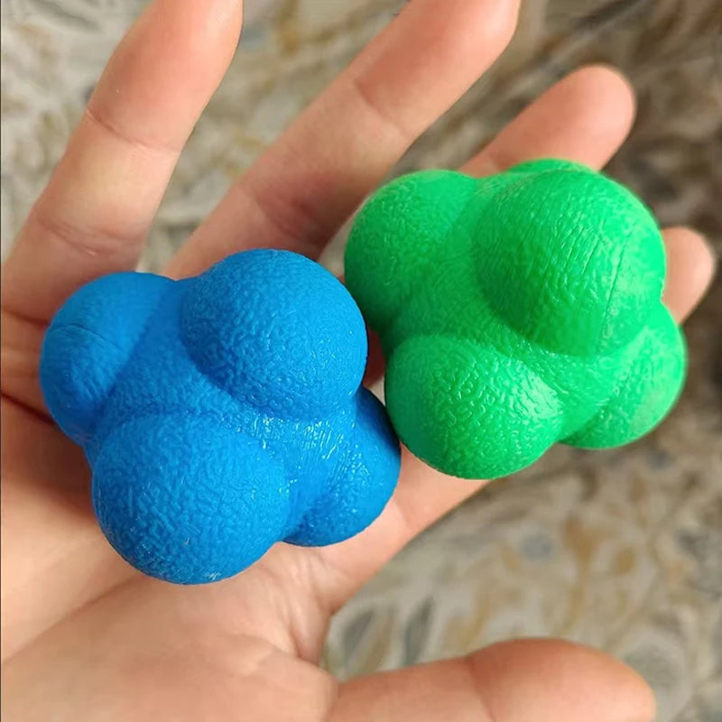 Reaction Ball Hand Eye Coordination Reflex Agility Speed Training Indoor Outdoor Improve Focus Sports Exercise For Kids Adults