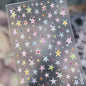 5D Summer Ocean Nail Stickers Seaside Vacation Colorful Fish Bubble Starfish Little Octopus Nail Decal Fresh Sea Manicure Decor