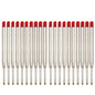5/10/20pcs L:3.9 In Ballpoint Pen Refills for Parker Pens Medium Point blue red Black Ink Rods for Writing Office Stationery