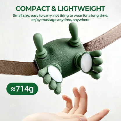 Neck Shoulder Massager Finger Pressure Shiatsu Neck Back and Shoulder Massager Electric Kneading Neck Deep Massage Muscle Relax