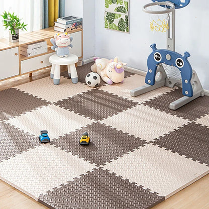 4-20Pcs Foam Baby Play Mat Puzzle Mat Kids Interlocking Exercise Tiles Rugs Floor Tiles Toy Non-slip Carpet Soft Carpet 30*1cm