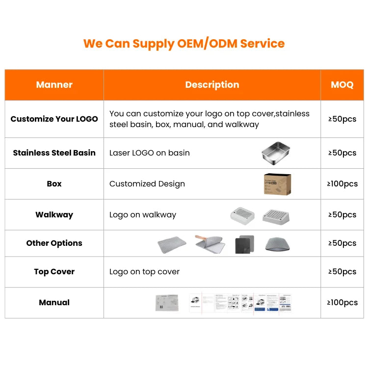 OEM Custom Size Multifunctional Cat Bed Pet Storage Bench Waterproof Cat Box Enclosure Furniture Easy Clean 20L Inner