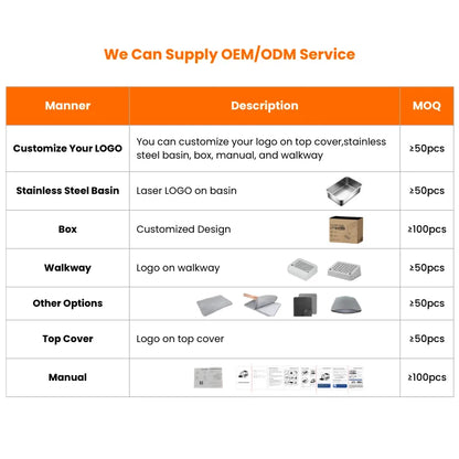 OEM Custom Size Multifunctional Cat Bed Pet Storage Bench Waterproof Cat Box Enclosure Furniture Easy Clean 20L Inner