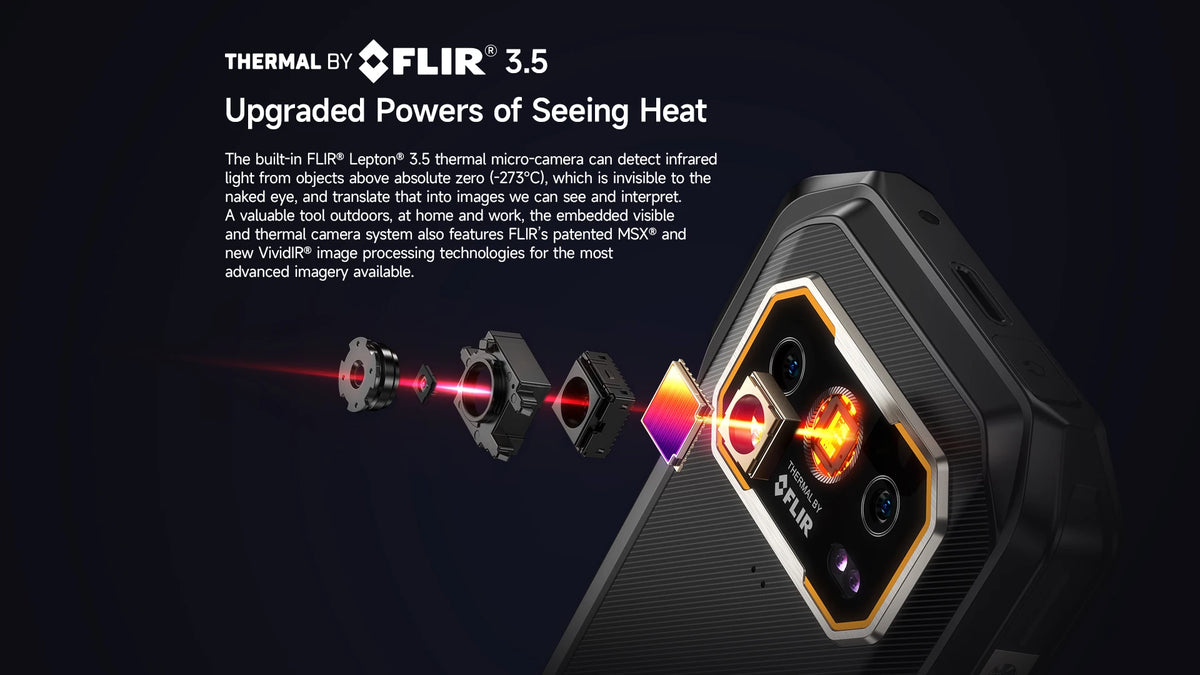Ulefone Armor 27T Pro+ 5G Rugged Phone 10600mAh Android 15 Smartphone 50MP+64MP Night Camera 6.78" 120Hz 24GB+256GB NFC Mobile