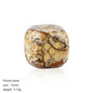 6pc 1.5cm Natural stone amethyst dice Agate tiger eye stone particle Guess the number of points gift good new wholesale