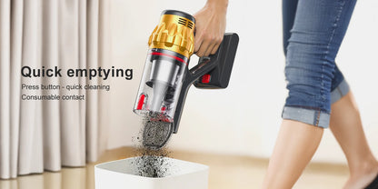 Lubluelu G11 Cordless Vacuum Cleaner 50KPA 50mis Long Running Time Floor Brush Automatically Combs the Hair to Prevent Tangling