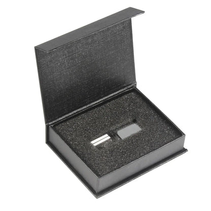 JASTER Crystal Wedding Gifts USB Flash Drives 128GB 3D Laser Engraving Custom Logo Pen Drive 64GB Photography Gift Memory Stick
