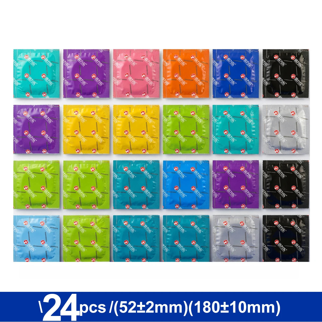Random Condoms Smooth Surface, Male Safe Sex Health Care, Discreet Package