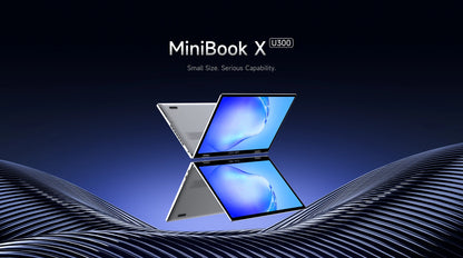 CHUWI MiniBook X Laptop Tablet PC 2 In 1 16GB 512G SSD Intel U300/N150 10.51 Inch FHD IPS Screen 1920*1200 Windows 11 Notebook