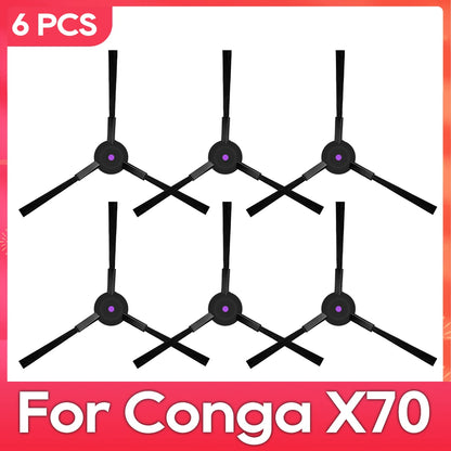 Fit For ( Conga X70 / Deerma X80 ) Replacement Parts Accessories Main Side Brush HEPA Filter Mop Pad Dust Bag