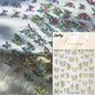 1pcs 5D Japanese Black Butterfly Nail Art Stickers Glitter Shiny Kawaii Self Adhesive Manicure Decorations Tool Decals Accessory
