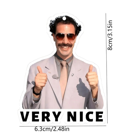 very nice car air freshener - car mirror hanging perfume car diffuser sheet - car interior