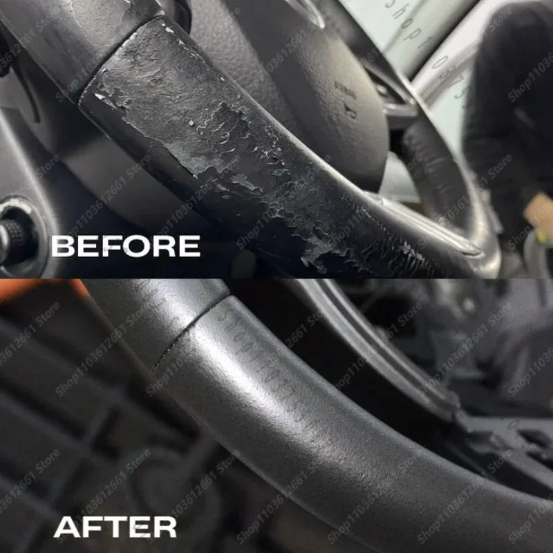 Auto Interior Refurbish Paste Multifunctional Leather Plastic Care Cream Long Lasting Shine Anti Oxidation Protection Coating