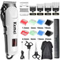 Kemei Hair Clipper KM-809A Hair Cut Maching Wireless Trimmer Men Professional Clipper Machine Rechargeable Hair Cut Barberkemei