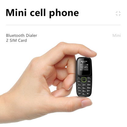 BM310 Small Mobile Phones Unlocked Bluetooth Earphone Telephone Low Radiation Automatic Call Recording Dual SIM Small Cell Phone