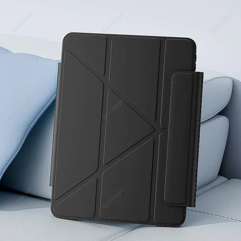 For 2026 iPad 12th A19 11th A16 Case Removable Magnetic Air11 13 M4 M3 Pro11 Pro12.9 Pro13 M2 M4 10 9th 10.2 10.9'' Air 4 5 10.5