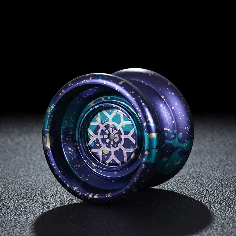 10 Ball Bearing Metal Yoyo Fashion Alloy Aluminum Unresponsive Yoyo Ball Spinning String Professional Yo Yo Toys 1A/3/5A