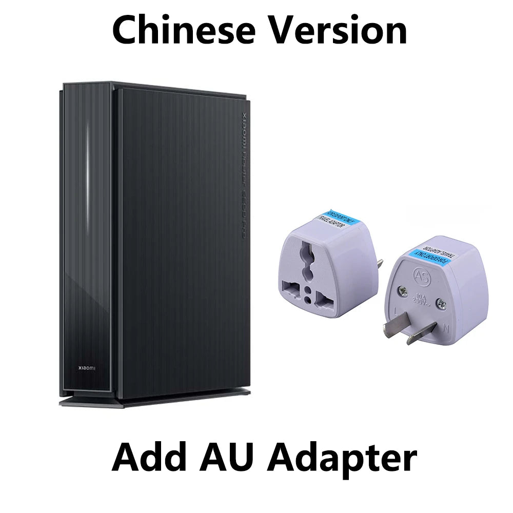 New Xiaomi Router BE6500 Pro WiFi 7 2.4/5GHz Mesh Dual Band Qualcomm 4-Core Processor Chinese Version,With adapter