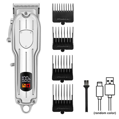 Hair Clippers Electric Razor Shavers for Men USB Rechargeable Clippers and Trimmer Beard Trimmer Barber Kit Professional Clipper