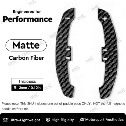 Carbon Fiber Magnetic Paddle Shifter For Mercedes-Benz Smart 451 / 453