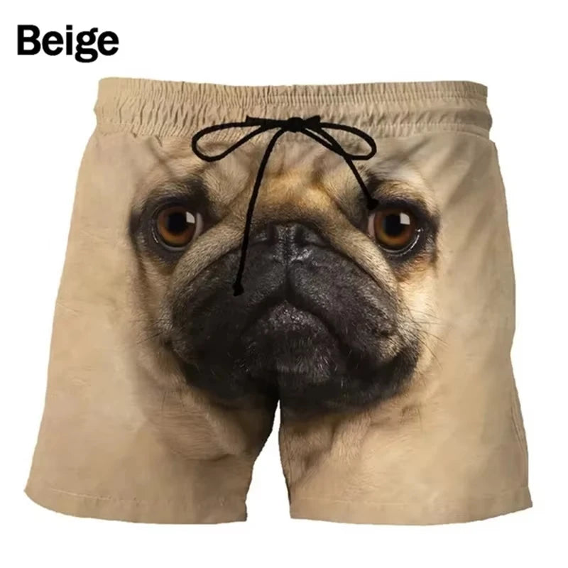 3D Funny Elephant Animal Print Beach Men Shorts Hawaiian Surf Board Short Pants Swim Trunks Women Swimsuit Kid Shorts Pants Y2k
