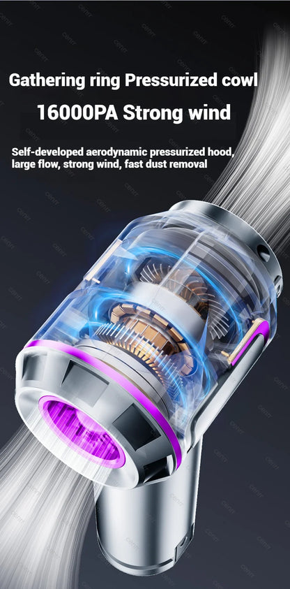 Car Vacuum Cleaner Mini Powerful 998000PA Portable Home Appliance Handheld Blower  Vacuum Cleaner for Car Cleaner