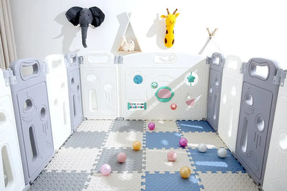 8-16PCS Baby Play Mats EVA Foam Puzzle Mat Children Room Activities Mat For Baby Interlock Floor Carpet 30*30CM
