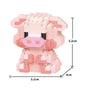 Insect Micro Animals Pet Cats Dog Building Blocks 3D Diamond Model BEE Snail Brick City Construction Toy for Children Kid Gift