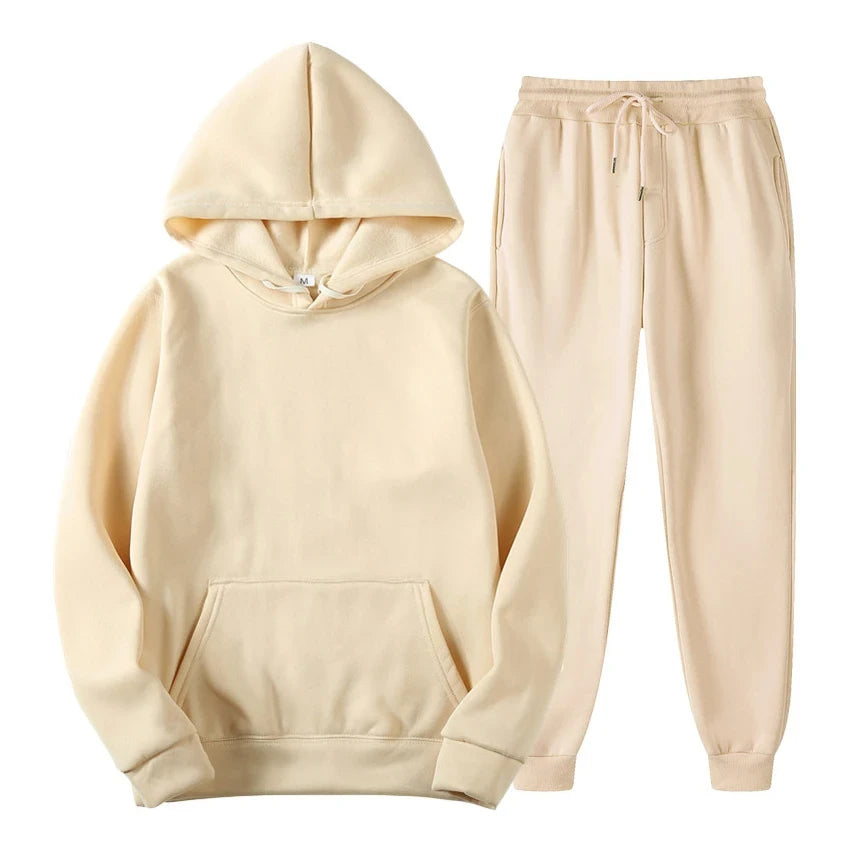 2024 Winter Brand Tracksuits Men's sets Long Sleeve Pullover + Jogging Trousers 2pcs Sets Fitness Running Suits sportswer Male