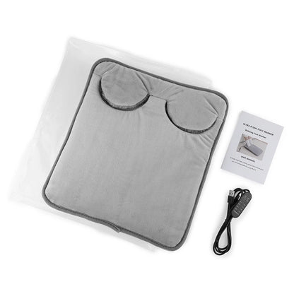 Electric Foot Heating Pad Massage Cushion Portable Foot Warmer 4 Levels Temperature 4 Timer Heated Foot Massager Warming Mat