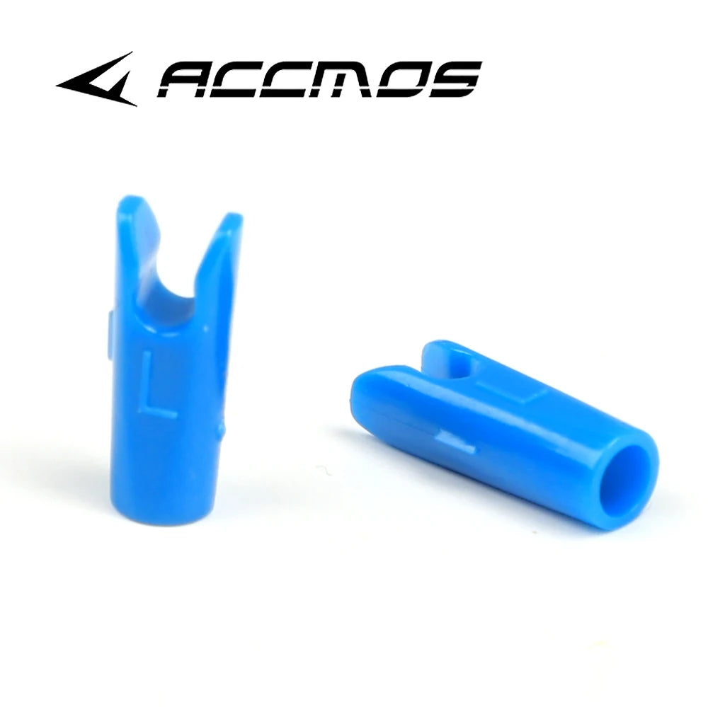 60pcs DIY Plastic Arrow Pin Nocks Size L And Size S For ID4.2mm ID6.2mm 3.2mm  Arrow Shaft Archery Accessory