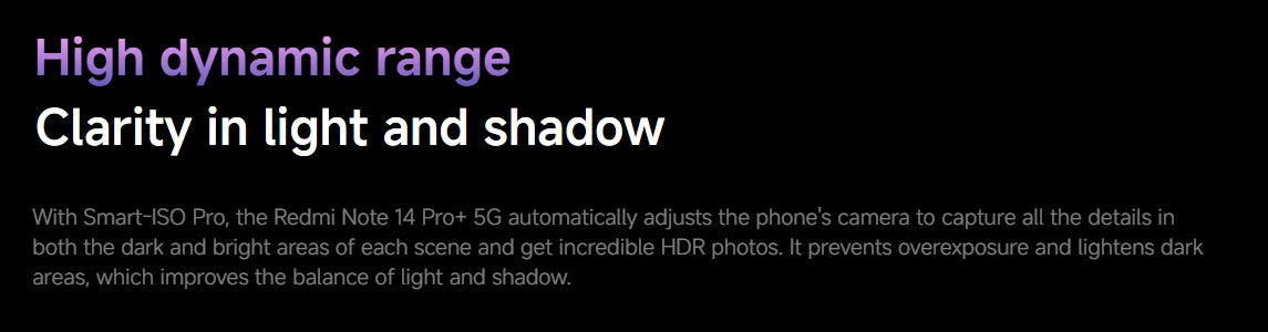 Redmi Note 14 Pro + 5G Smartphone NFC Snapdragon 7s Gen 3 Rear Camera 200 MP IP68