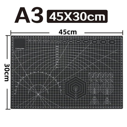 A2 A3 A4 A5 PVC Cutting Mat Double-Sided Self-Healing Board Patchwork Tools DIY Manual Craft Artist Cutting Knife Racket Kit