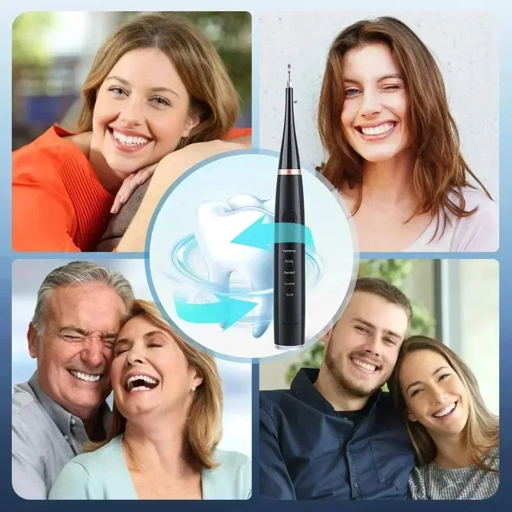 Ultrasonic Electric Sonic Dental Scaler Stain Tartar Calculus Remover Teeth Whitening Cleaning Oral Irrigator Electric