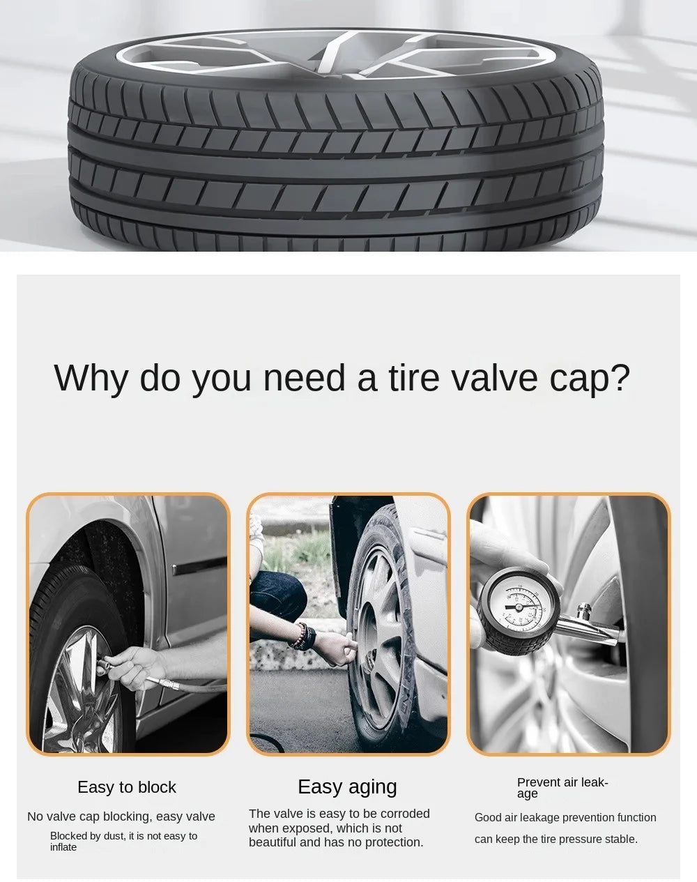 4Pcs Car Tire Valve Stems Cap Knurling Style Tire Valve Cap Aluminum Tire Wheel Stem Air Valve Cap car Universal accessories