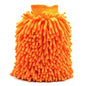 Microfiber Car Wash Mitt Double Sided Chenille Auto Gloves Ultra Absorbent Sponge Scratch Free Cleaning Towel Soft Detailing Mitten