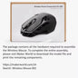 For Bambu Lab 3D Printing DIY Creative Model Computer Wireless Mouse Aviation Model Engine LED Light Kit 001 3D Printer Par