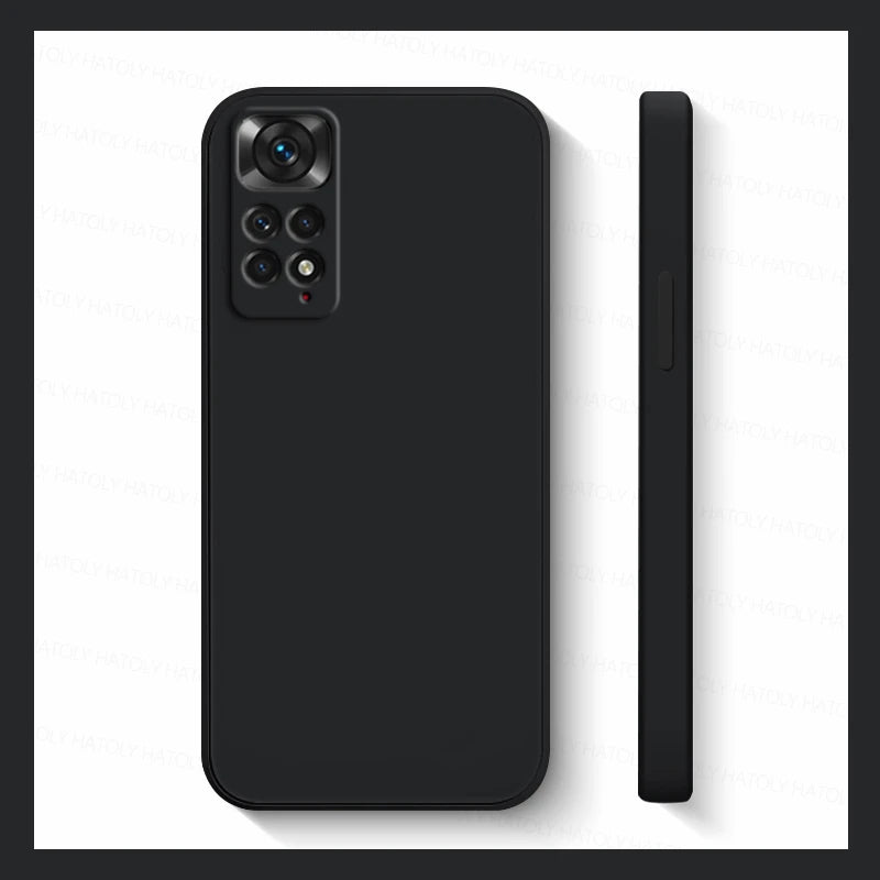 Case For Xiaomi Redmi Note 11 Case Redmi Note 11 10 10s 11s 12 12s 13 Pro Plus 5G Cover Anti-drop Liquid Silicone Cover Case