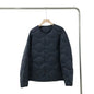 2025 Autumn and Winter Men's New Round Neck/v Collar Down Liner Jacket All-match Fashion Warm Men's Down Jacket Long Sleeve Coat