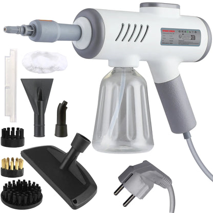 Steam Cleaner, Pressurized Handheld Steam Cleaner for Home with 8pcs Accessories, Use Steamer for Cleaning