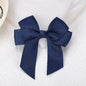 1pcs 3.6'' Solid Color Bowknot Hair Clips For Baby Girls Classic Bows Hairpins Cute Barrettes Headwear Kids Hair Accessories