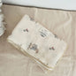 Baby Blanket Floral Soft Cotton Muslin Newborn Swaddle Wrap Receiving Blanket Quick Dry Bath Towel Baby Stroller Cover