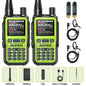 BAOFENG UV-5R Mini Walkie Talkie Multi Band Bluetooth Programming Wireless Copy Frequency 999CH Type-C Long Range Two Way Radio