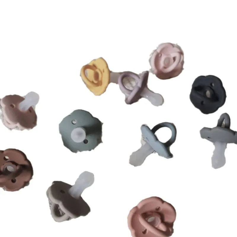 1PC Baby Pacifier Baby Silicone Lace Pacifier Anti-crying Sleep Anti-flatulence Maternal and Child Product Accessories