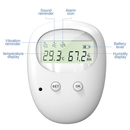 Wireless Bedwetting Alarm Pee Alarm with Receiver10-20M Range Vibration Reminding  for Boys Grils Kids Potty Training Elder Care