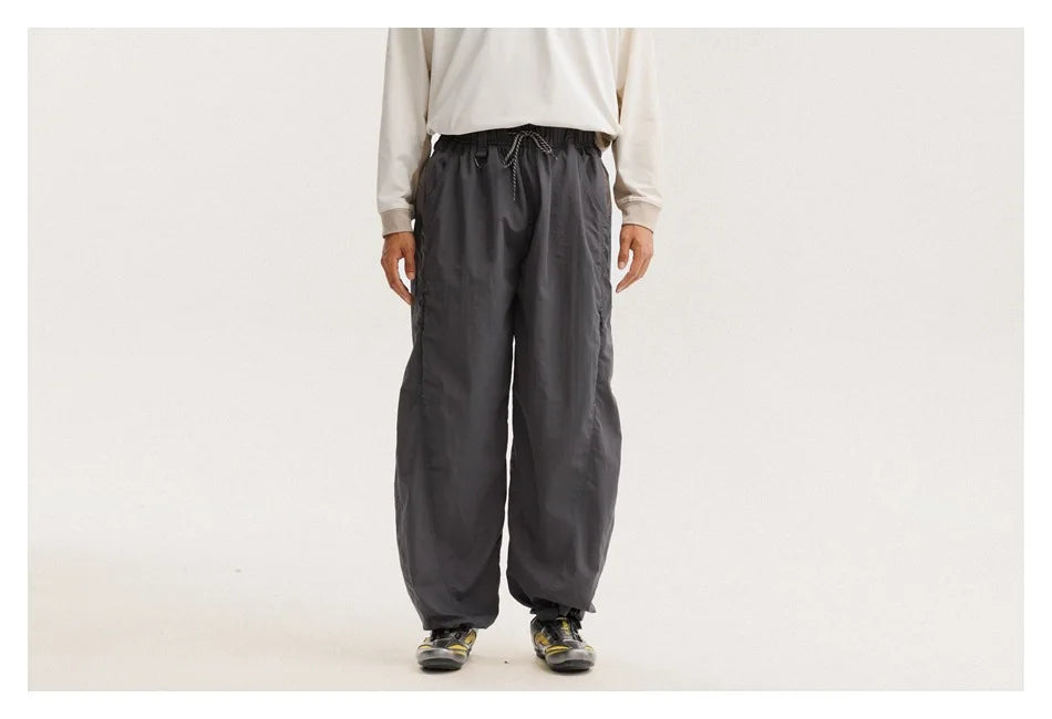 Outdoor Sports Casual Track Pants Men Women Lightweight Hiking Breathable Waterproof Quick Dry Loose Techwear Cargo Pant Trouser