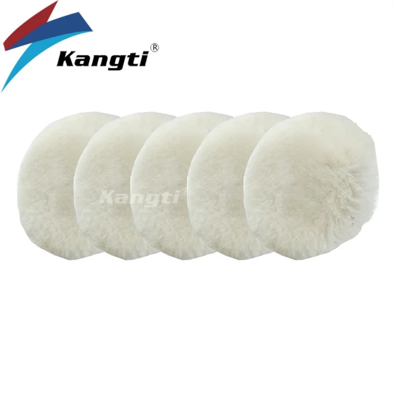Wool Polishing Pad car polishing pad 3"4"5"6"7" inch polish waxing pads Wool Polisher Bonnet For Car paint Care
