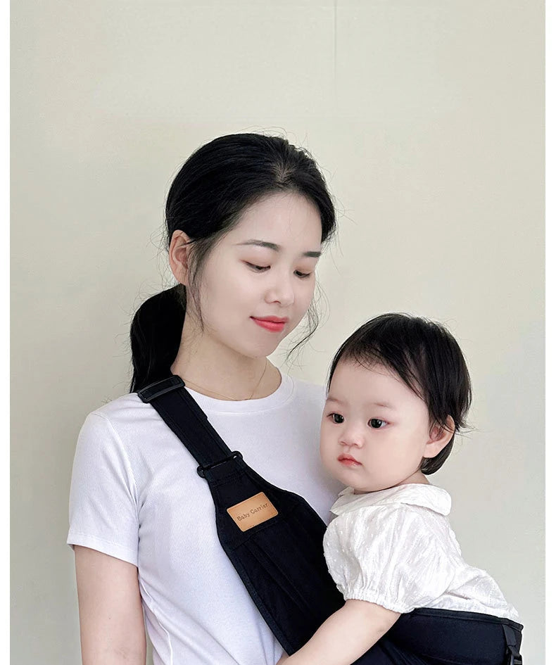 Adjustable Baby SlingOne Shoulder Baby Carrier Lightweight Breathable Mesh Baby Sling Portable Baby Carrier for Newborn Toddler