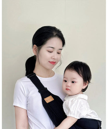 Adjustable Baby SlingOne Shoulder Baby Carrier Lightweight Breathable Mesh Baby Sling Portable Baby Carrier for Newborn Toddler